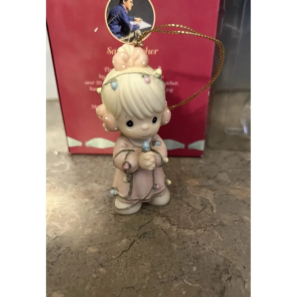 1999 May Your Christmas Be Delightful Precious Moments Ornament